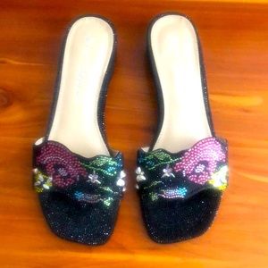 Betsey Johnson Rhinestone Sandal